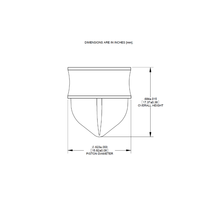 7366119 Drawing Nordson Piston Optimum 10cc LV Barrier