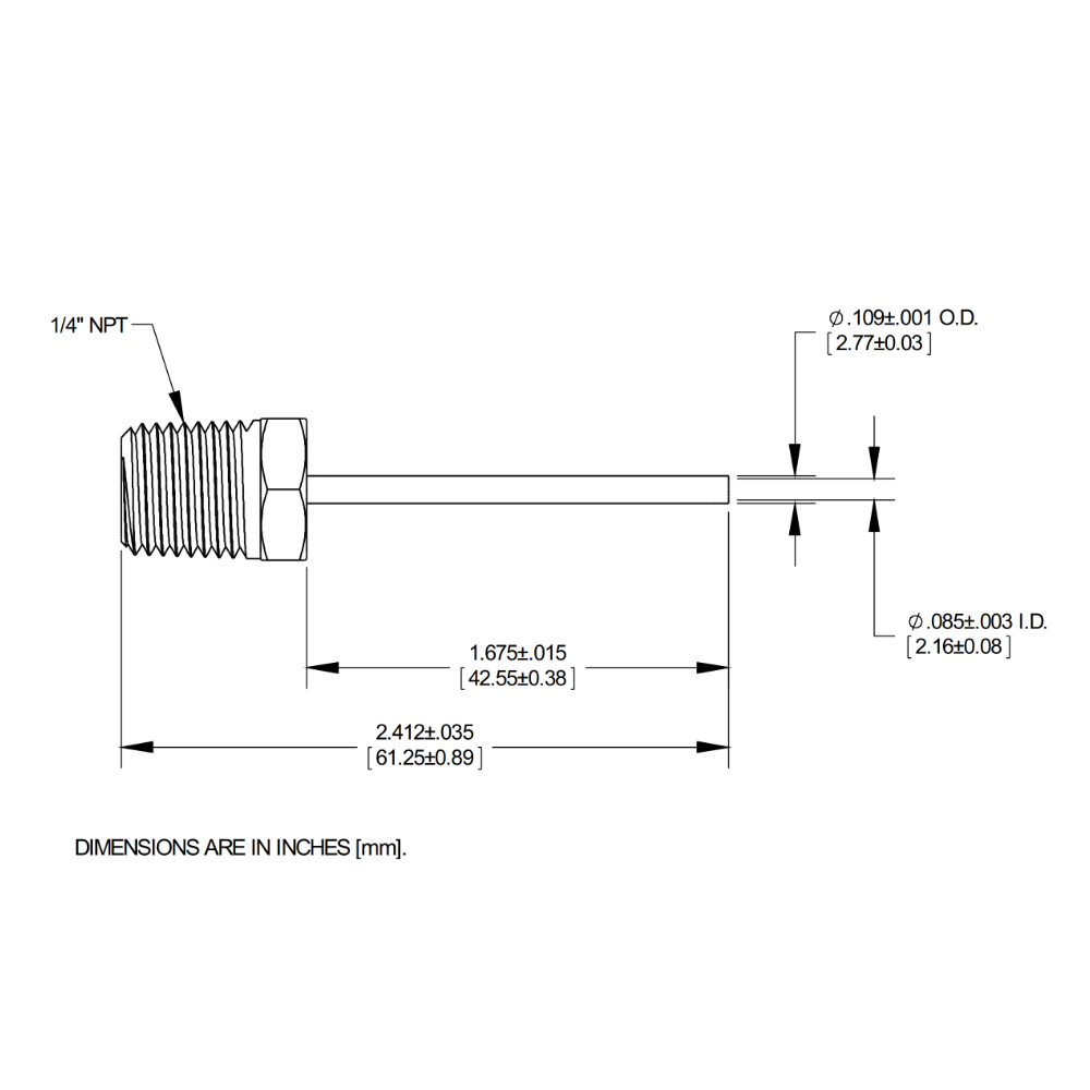 7014842 Drawing Nordson Metal Nozzle