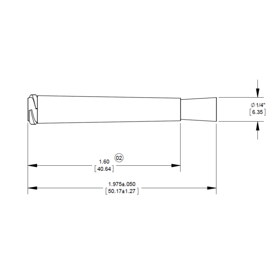 7015351 Drawing Nordson Dispensing Brush Tip Stiff Nylon