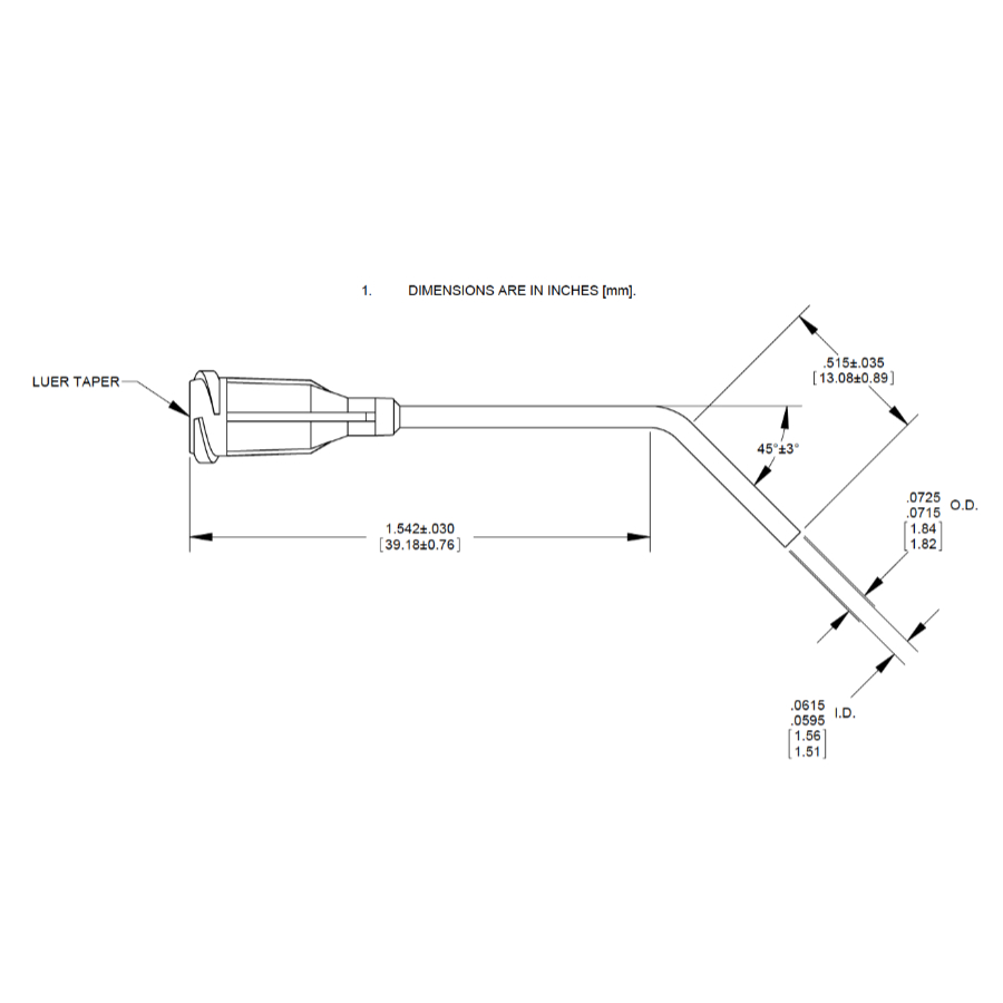 7016906 Drawing Nordson Dispensing Tip Olive