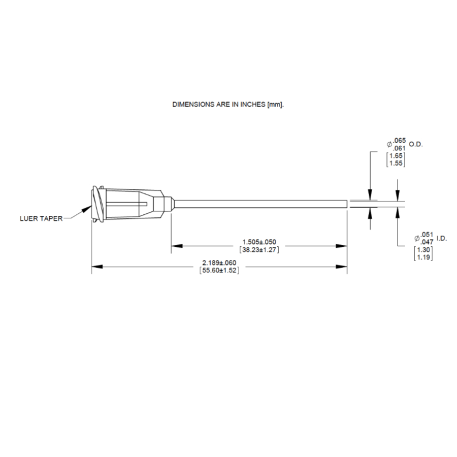 7018080 Drawing Nordson Flexible Tip Amber