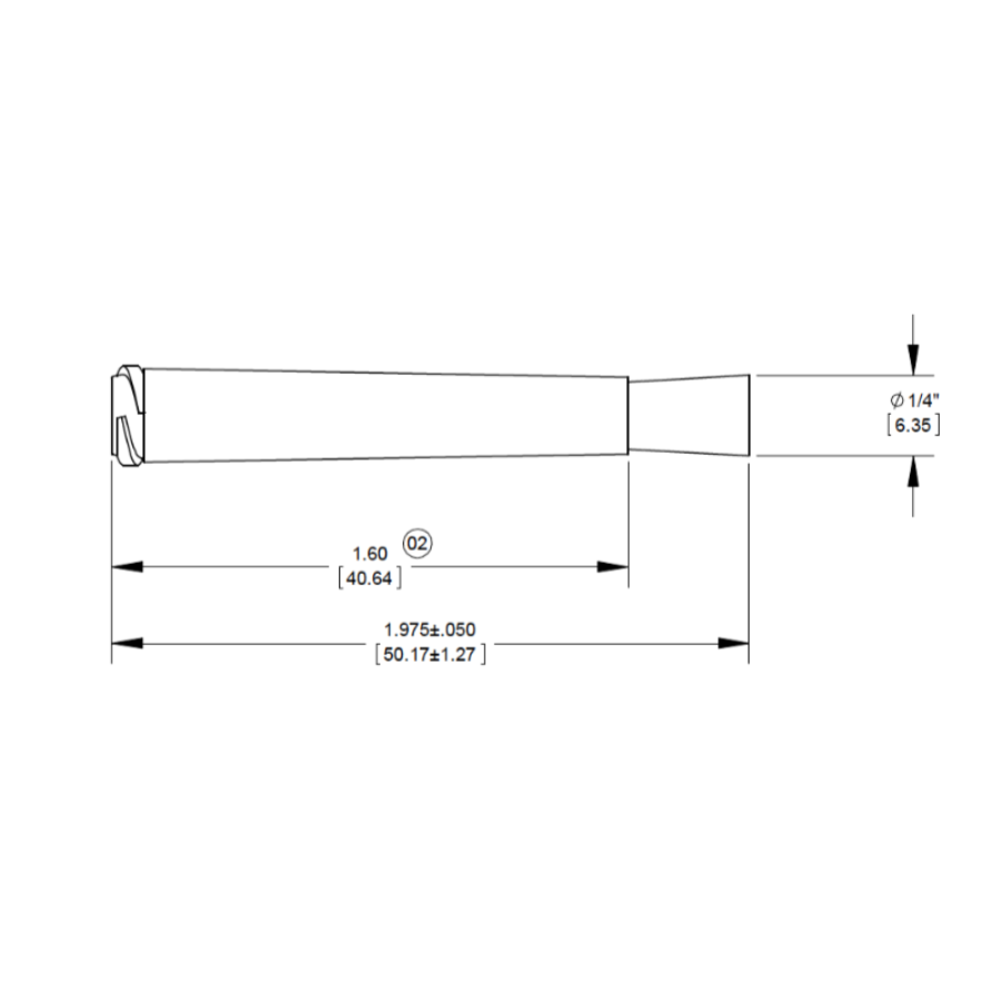 7018491 Drawing Nordson Dispensing Brush Tip Soft Nylon High Flow