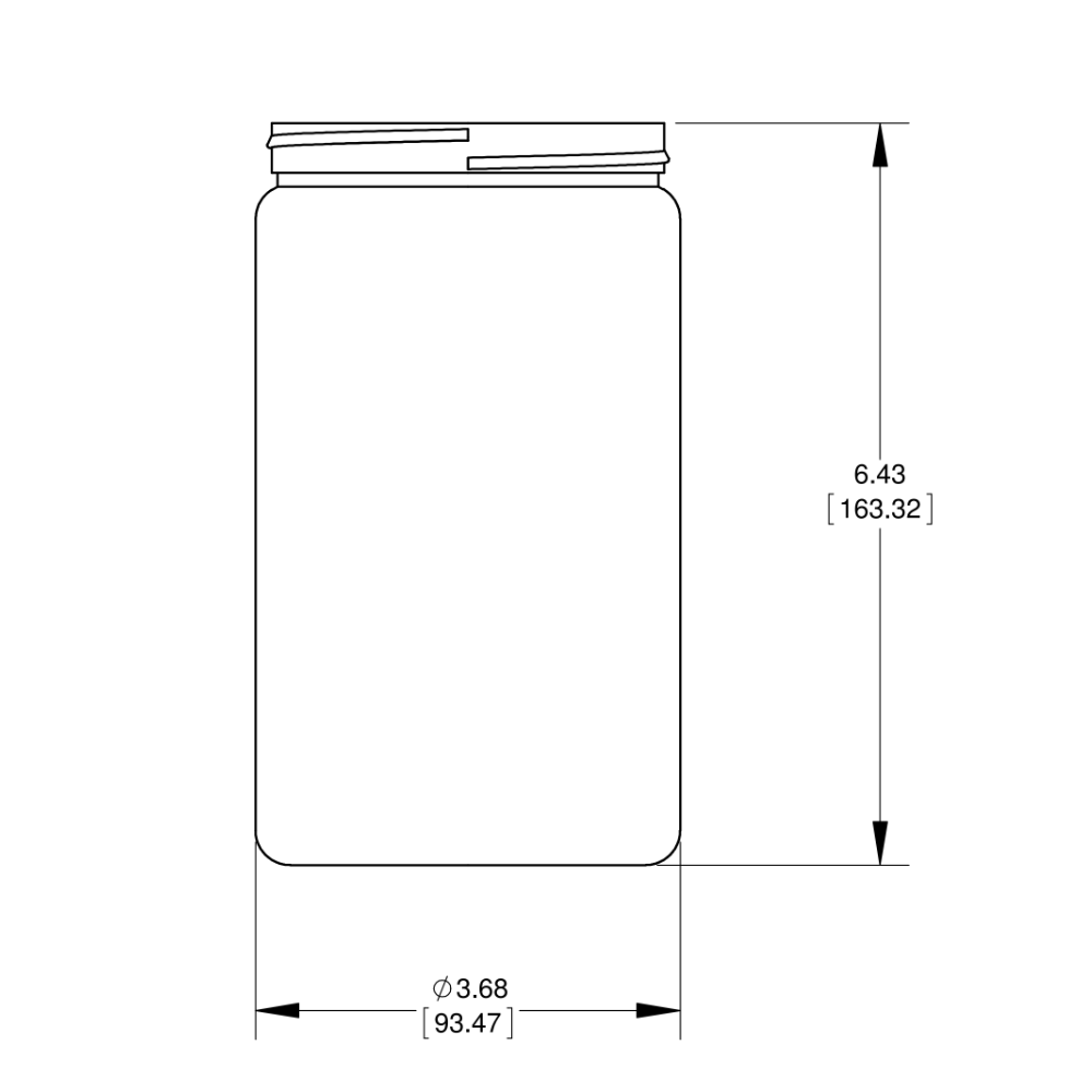 1L PE Tank Liner 4/BOX