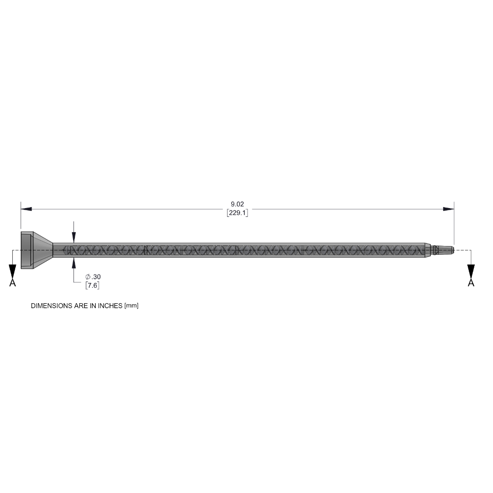 7700828 Drawing Nordson Static Mixer 160-448SH