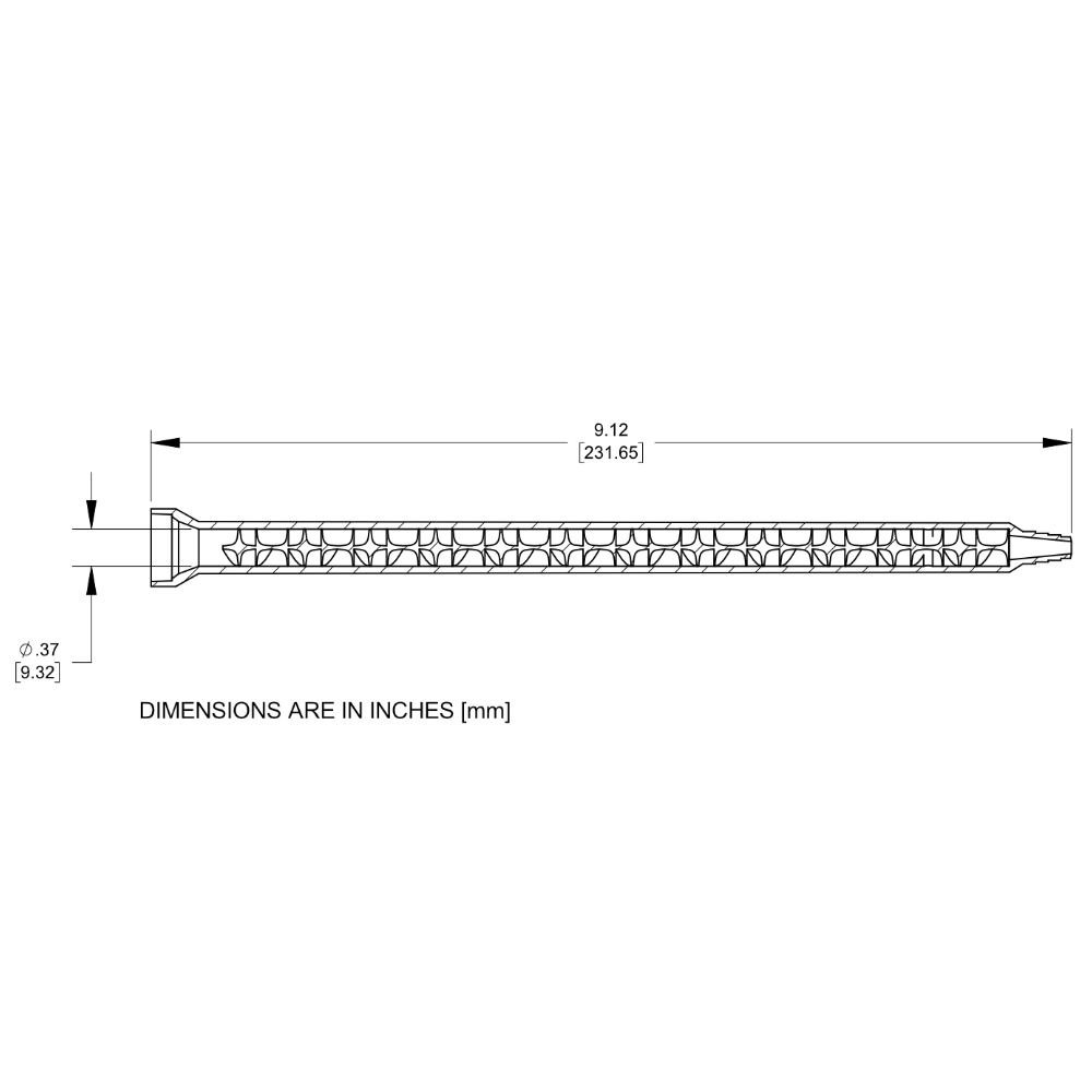 7700904 Drawing Nordson Static Mixer 160-824