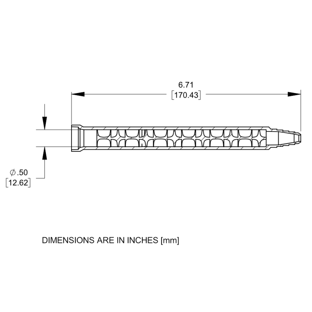 7700990 Drawing Nordson Static Mixer 161-212