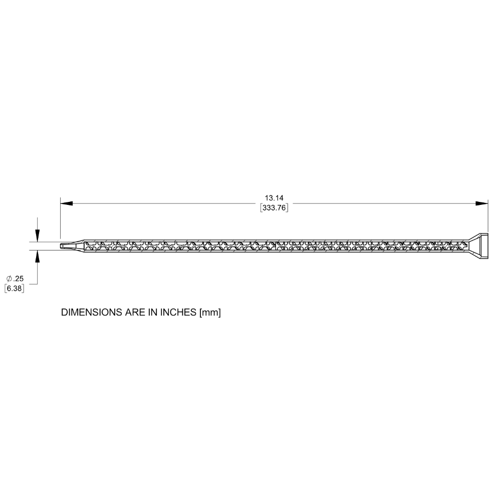 7704018 Drawing Nordson Static Mixer 160-648LLX