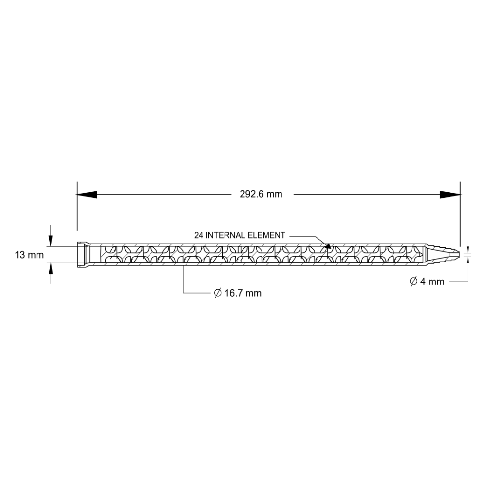 87701010 Drawing Flumasys Static Mixer 161-224