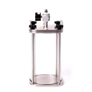 5L Toughened Glass & Stainless Steel 316 Clear Pressure Vessel