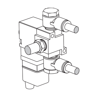 7008014 Nordson Ctrl solenoid MC800 cordset