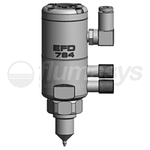 784-SS MICROSPRAY VALVE 316L w. CENTERING AIR CAP