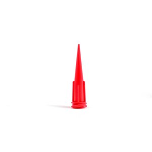 7018371 Nordson Opaque Rigid Tapered Tip red