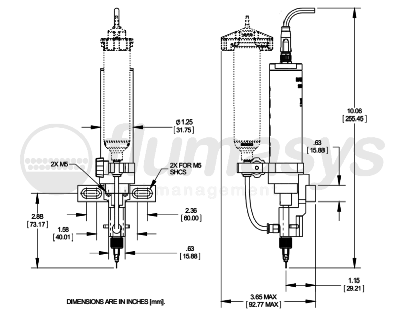 NORDSONEFD-7029463 AUGER VALVE, FIX HD, BRUSHLESS 16P_drawing